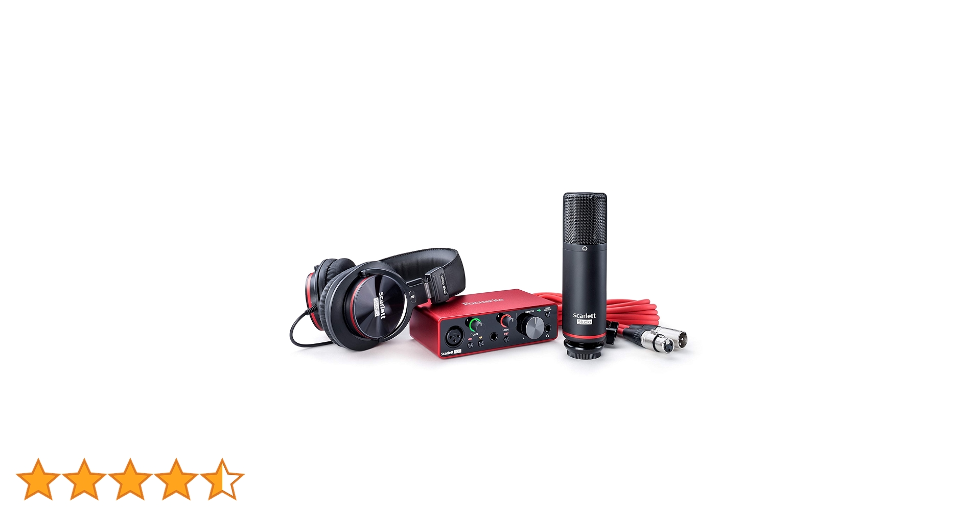Focusrite Scarlett Solo Studio 3rd Gen USB Audio Interface